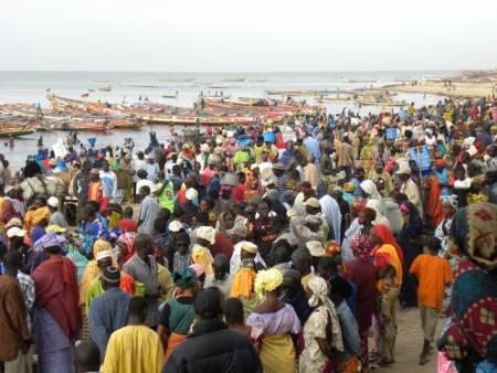 Quai de pêche de Mbour, Sénégal